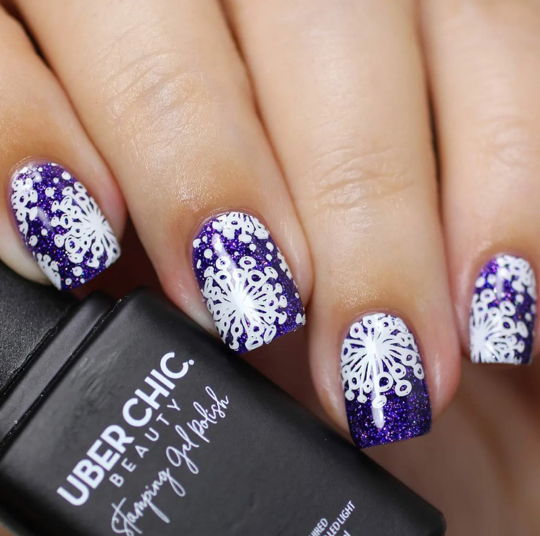 Essential White GEL - Stamping Gel Polish - Uber Chic 12ml Secondary image