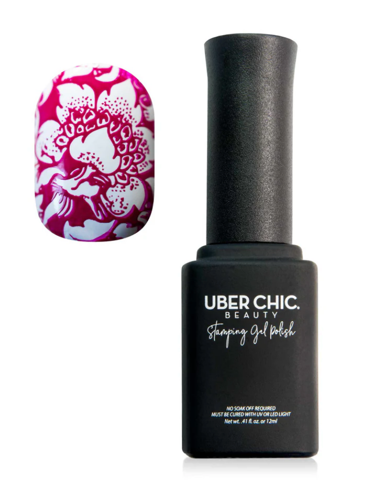 Magenta Me Crazy - Stamping Gel Polish - Uber Chic 12ml Main image