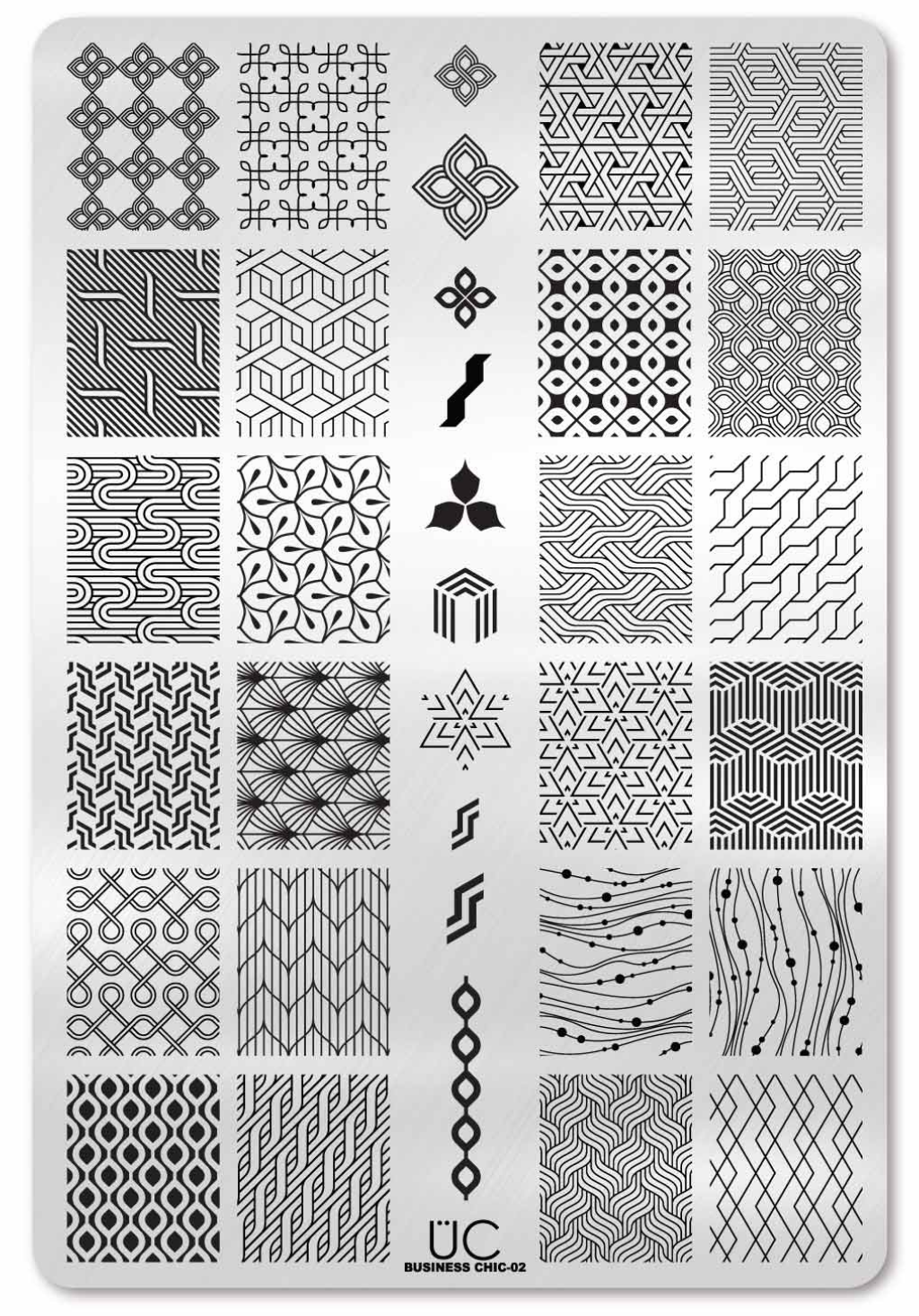 Business Chic 2 - Uber Chic Stamping Plate Main image
