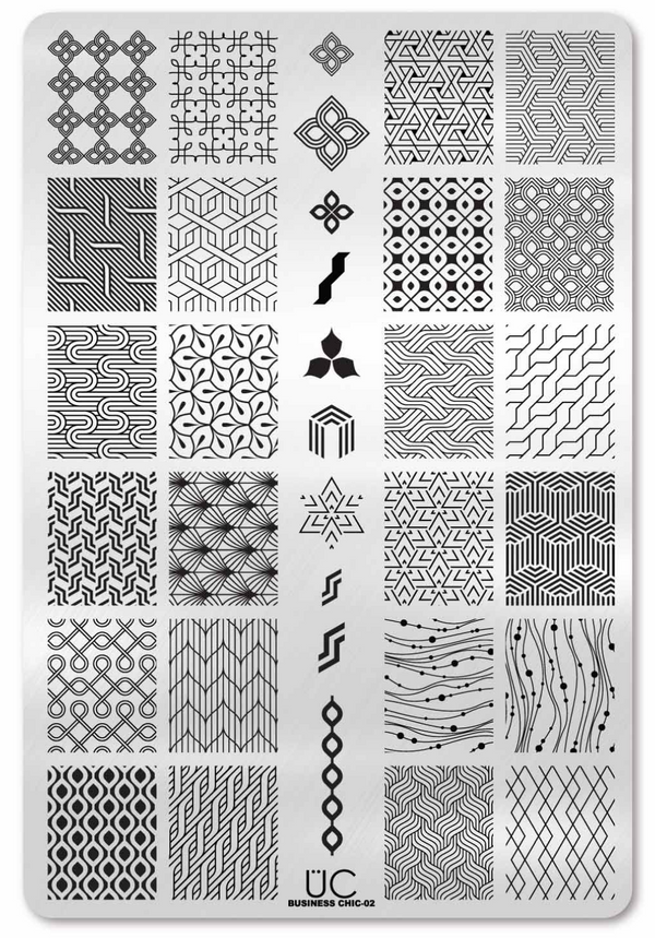 Business Chic 2 - Uber Chic Stamping Plate