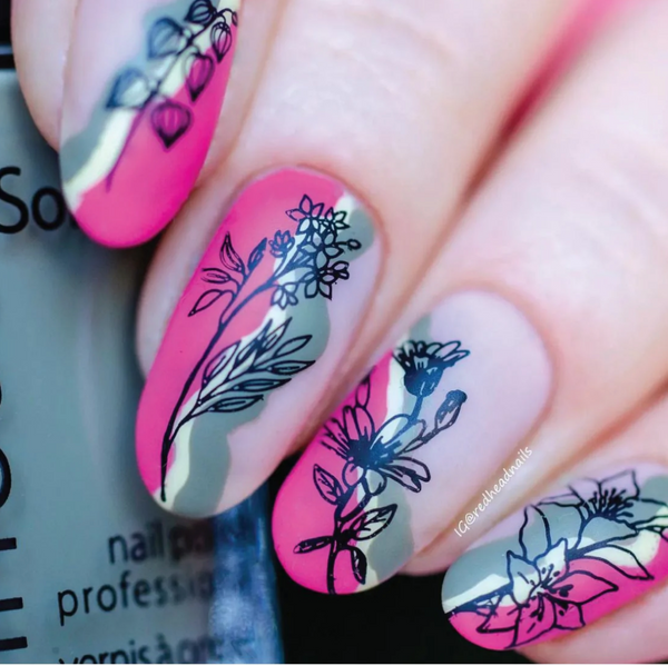 Flora & Fauna - Uber Chic Stamping Plate