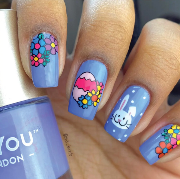 Hello Spring  - Uber Chic Stamping Plate