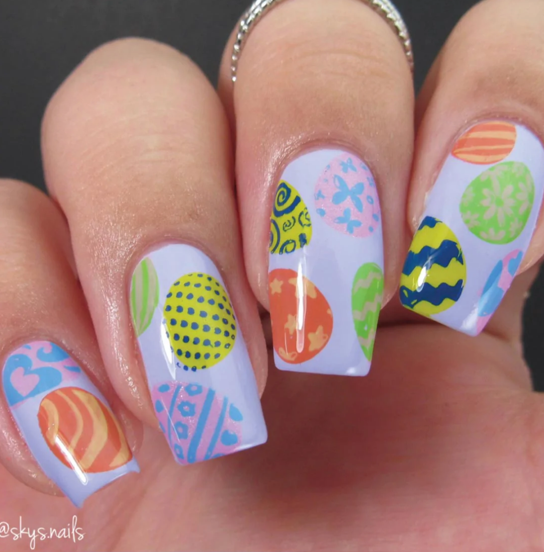 Hello Spring  - Uber Chic Stamping Plate