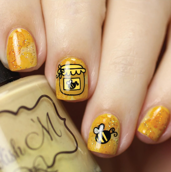 Hello Spring  - Uber Chic Stamping Plate