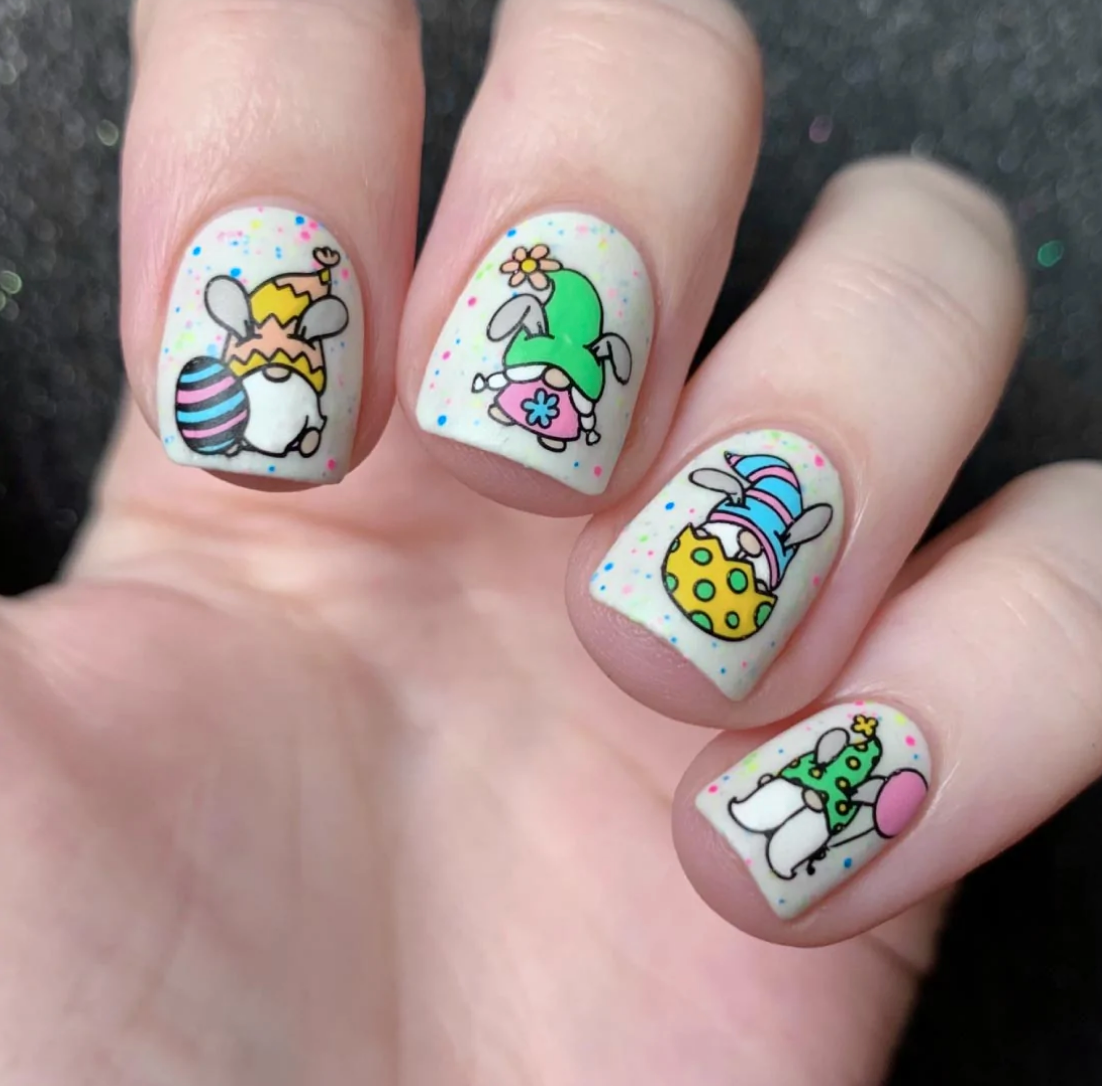 Hello Spring  - Uber Chic Stamping Plate