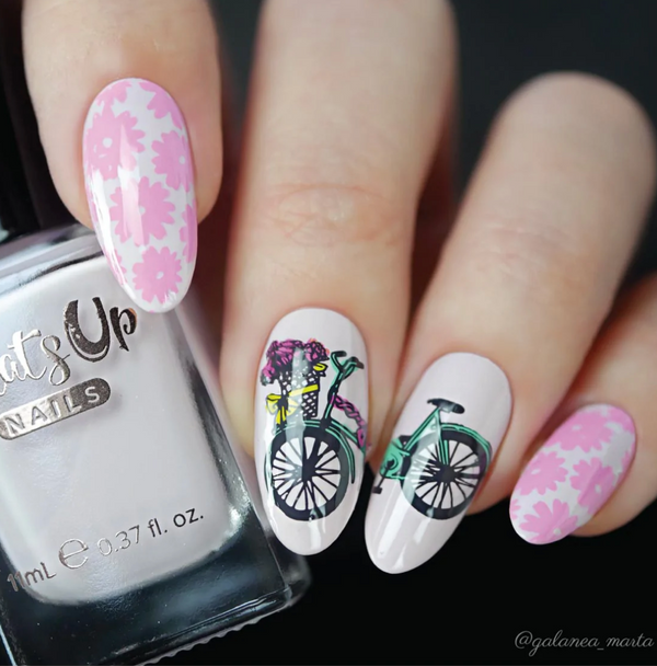 Hello Spring  - Uber Chic Stamping Plate