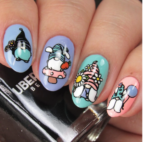 Hello Spring  - Uber Chic Stamping Plate