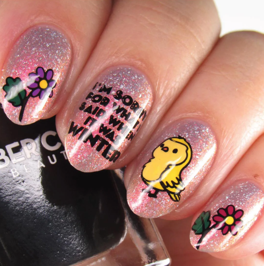 Hello Spring  - Uber Chic Stamping Plate Secondary image