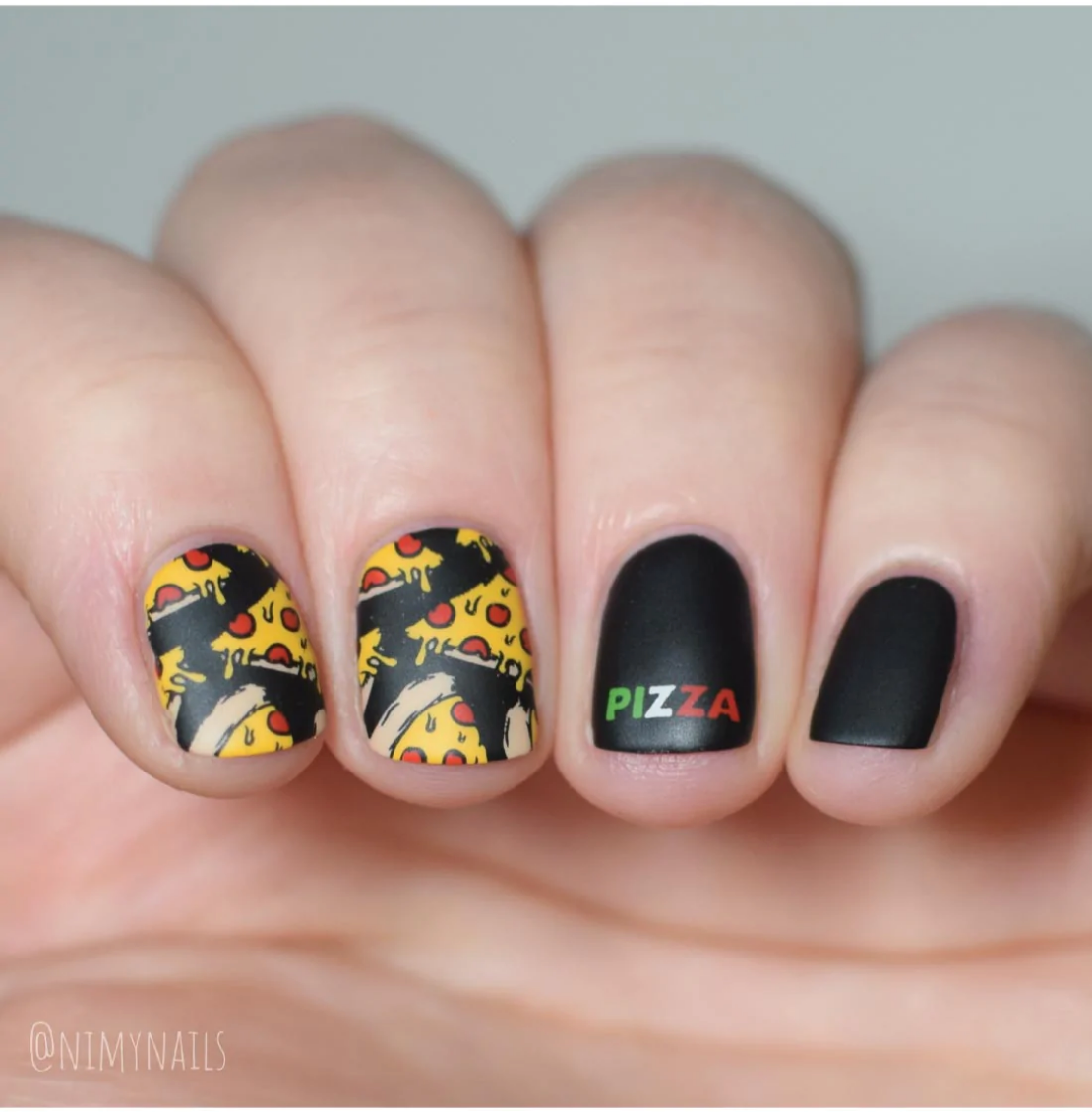 Pizza My Heart - Uber Chic Mini Stamping Plate Secondary image