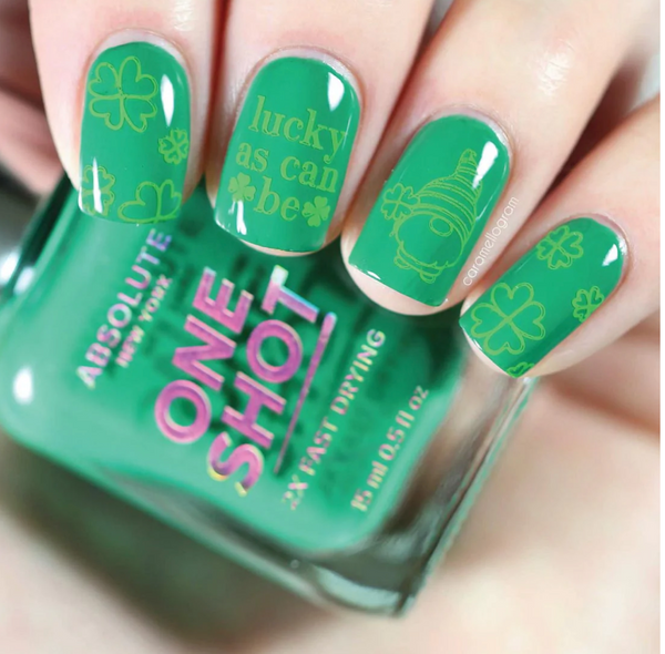 St Patrick's Day 5 - Uber Chic Mini Stamping Plate