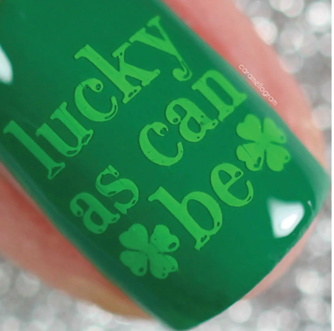 St Patrick's Day 5 - Uber Chic Mini Stamping Plate