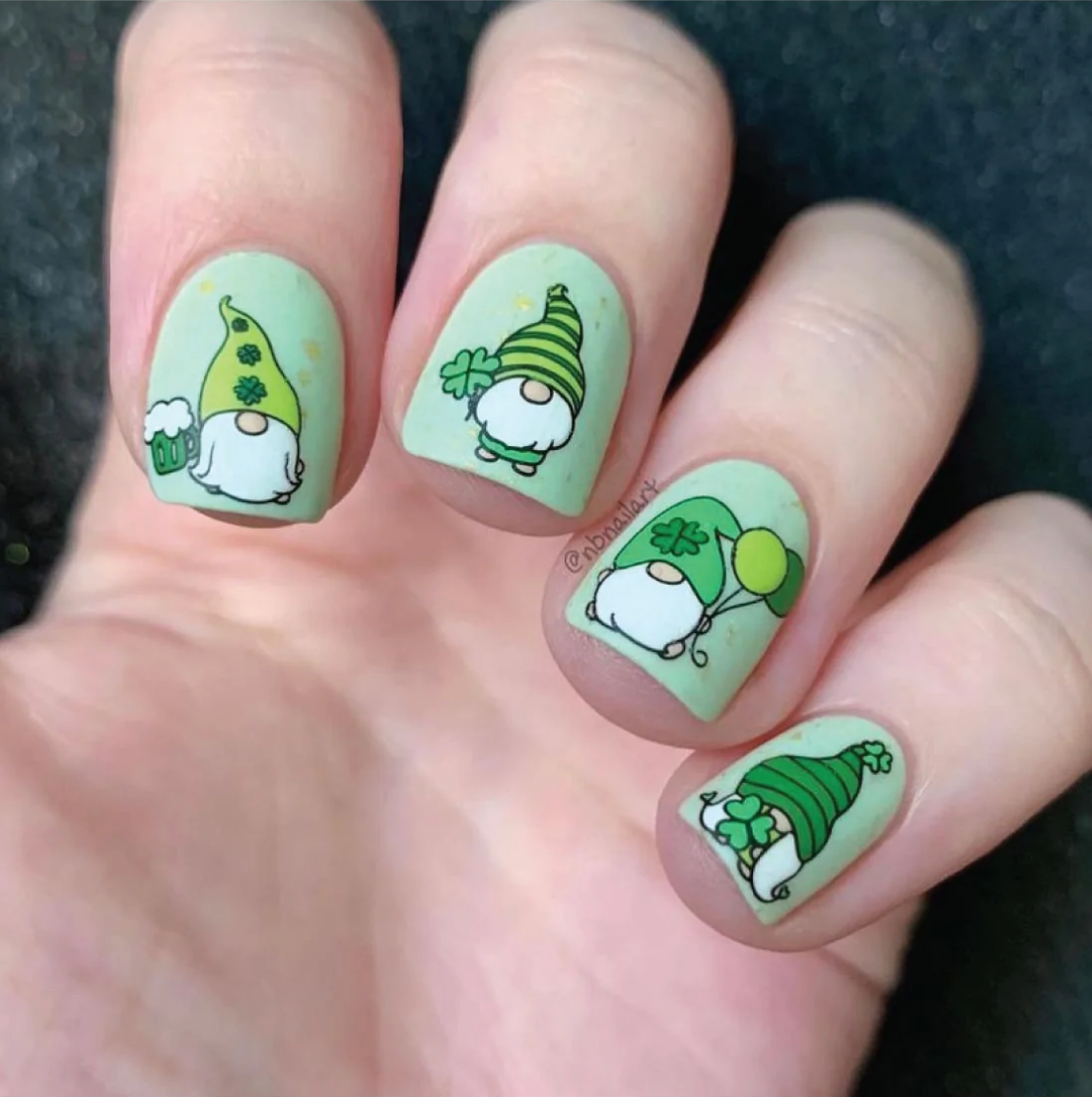 St Patrick's Day 5 - Uber Chic Mini Stamping Plate Secondary image