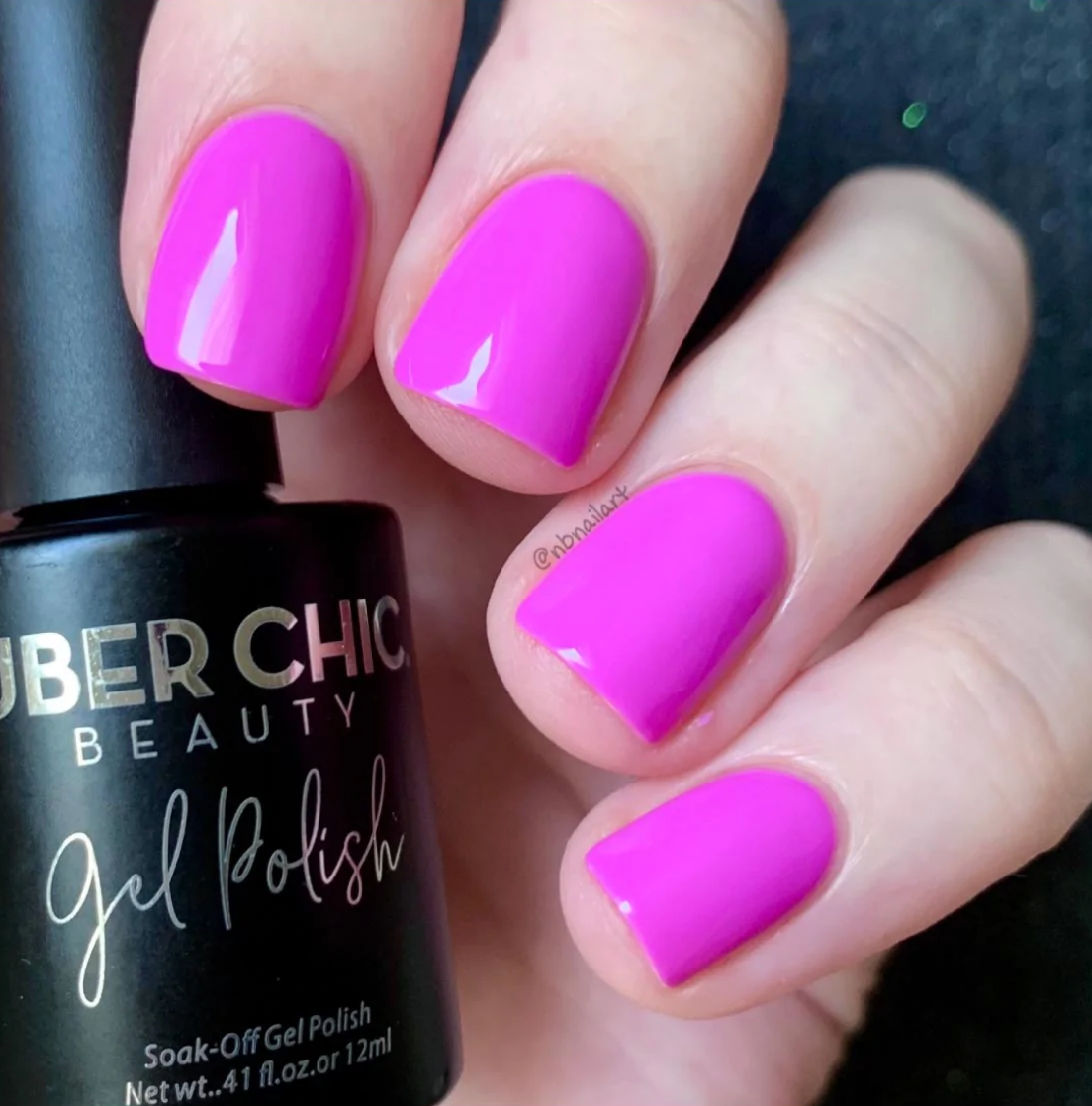 One Chic Beach - Glitter Gel Polish - Uber Chic 12ml