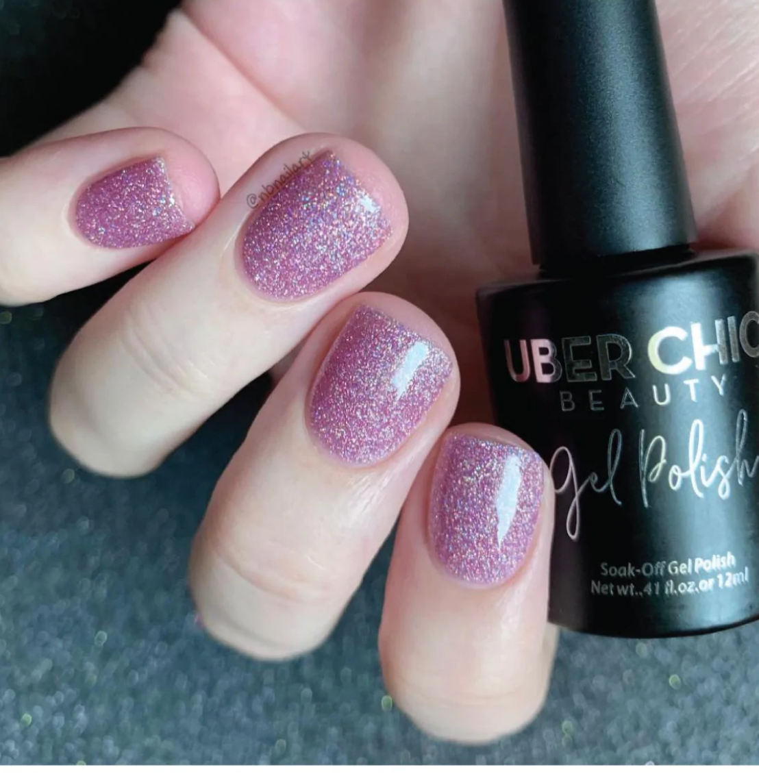 RSVP - Holographic Gel Polish - Uber Chic 12ml Secondary image