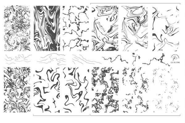 XL ONE (CjS-XL-ONE) - Clear Jelly Stamping Plate