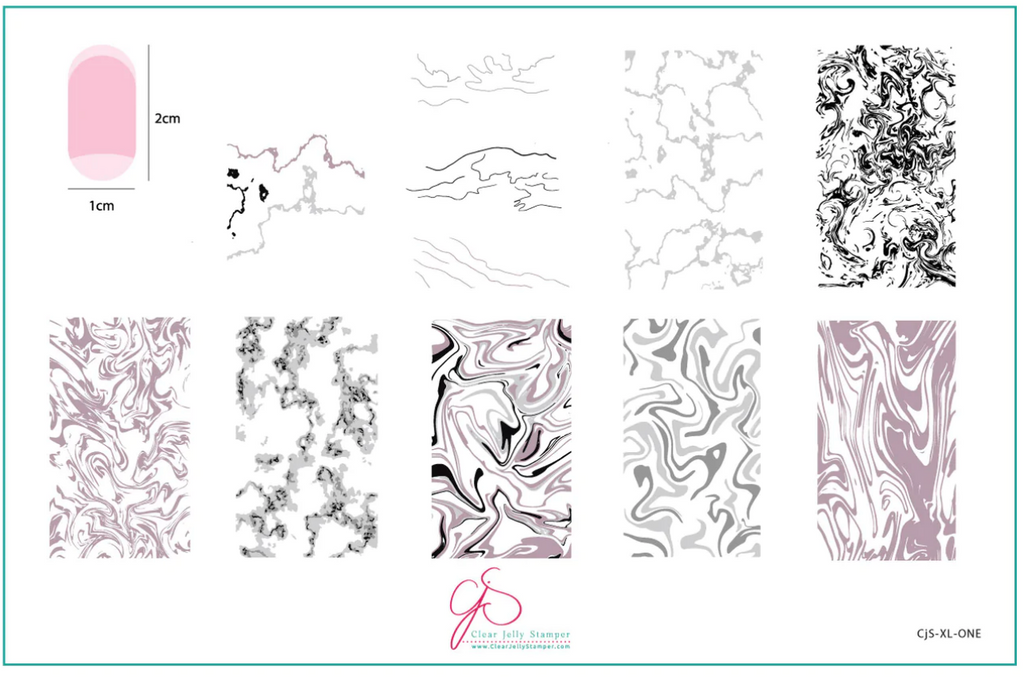 XL ONE (CjS-XL-ONE) - Clear Jelly Stamping Plate