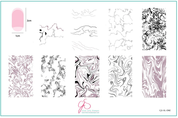 XL ONE (CjS-XL-ONE) - Clear Jelly Stamping Plate