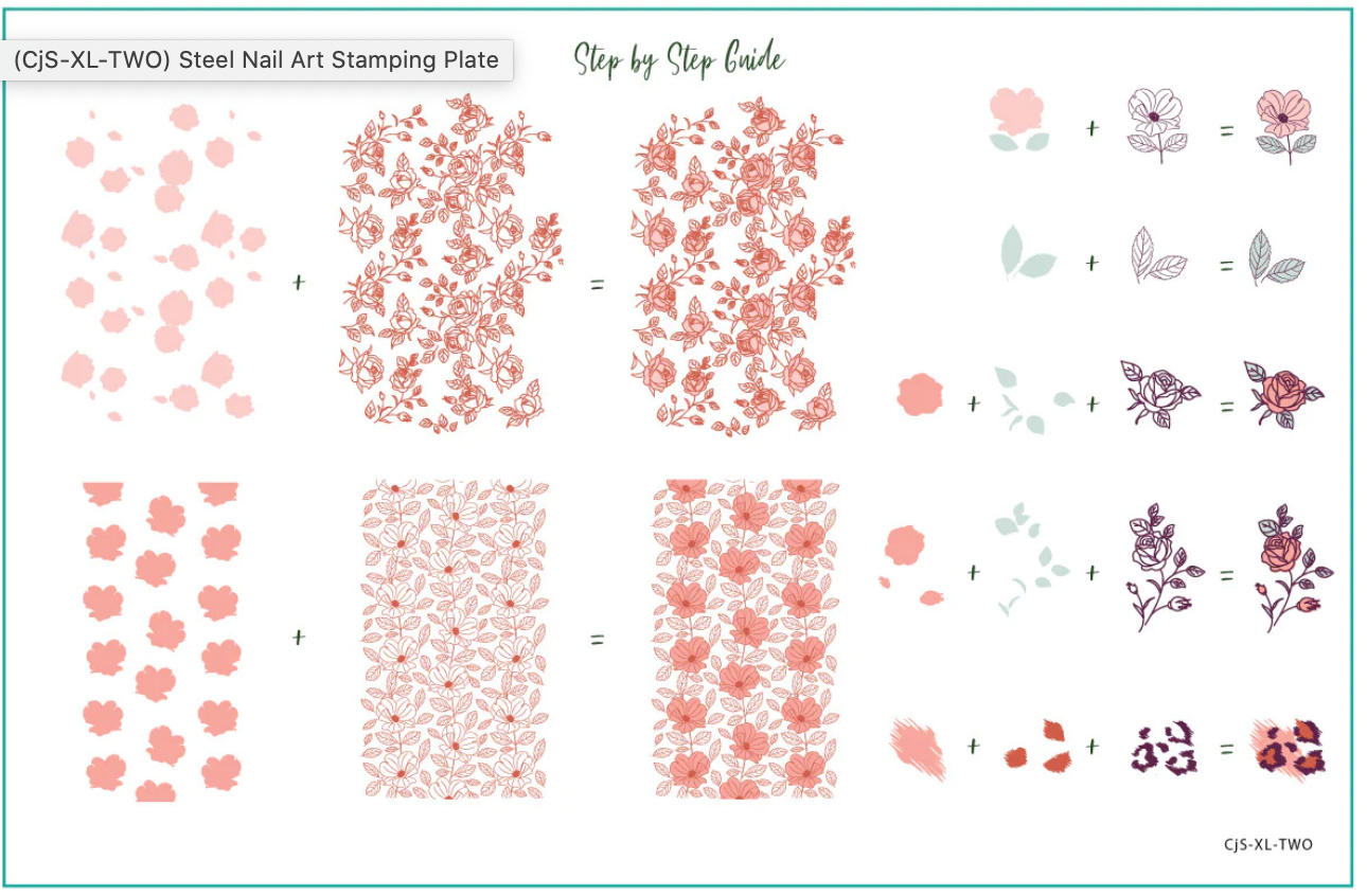 XL TWO (CjS-XL-TWO) - Clear Jelly Stamping Plate Secondary image