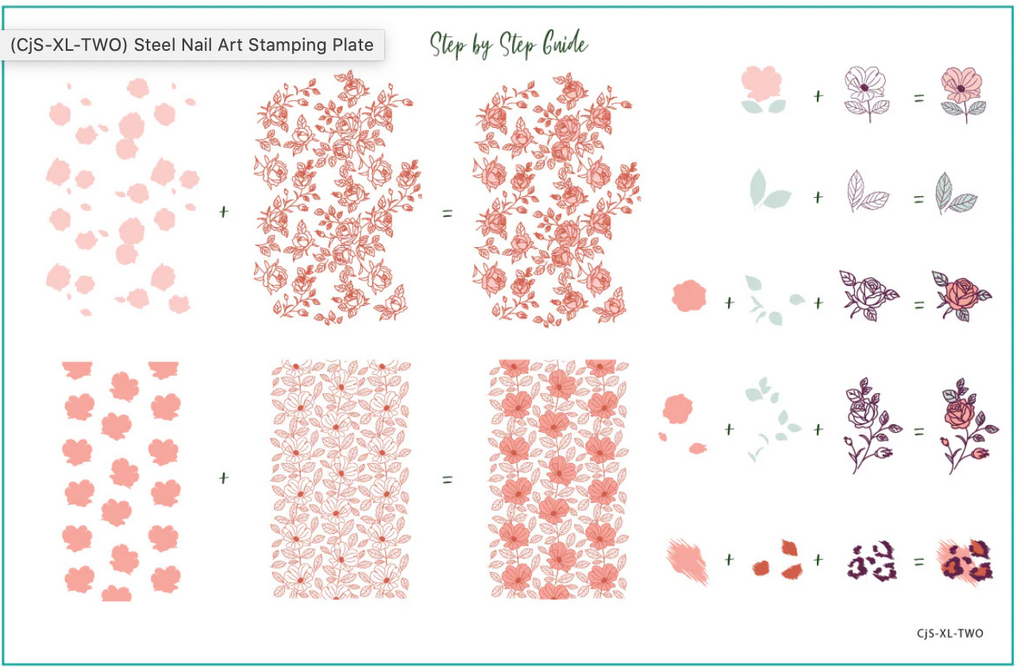 XL TWO (CjS-XL-TWO) - Clear Jelly Stamping Plate