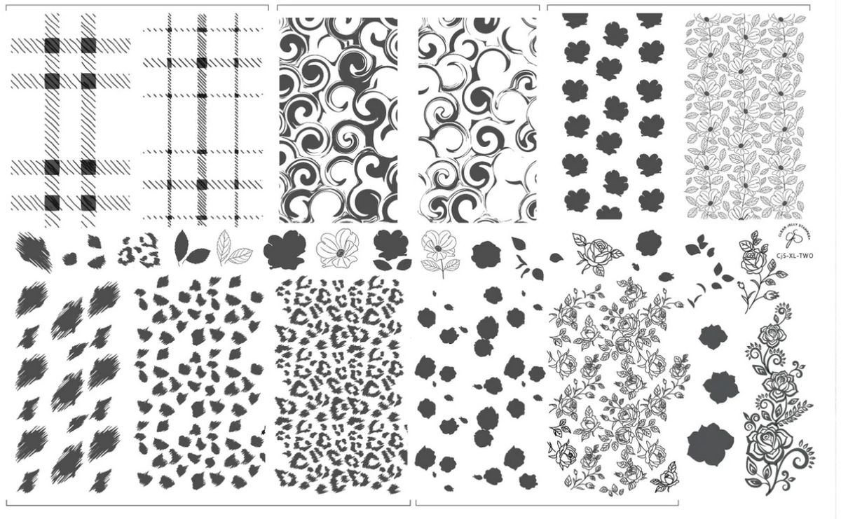 XL TWO (CjS-XL-TWO) - Clear Jelly Stamping Plate