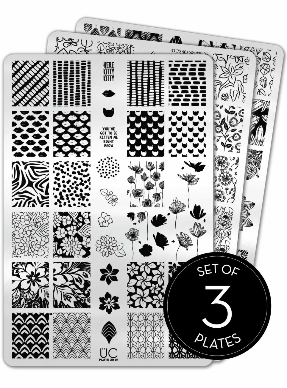 Collection 29 - Uber Chic Stamping Plates Main image