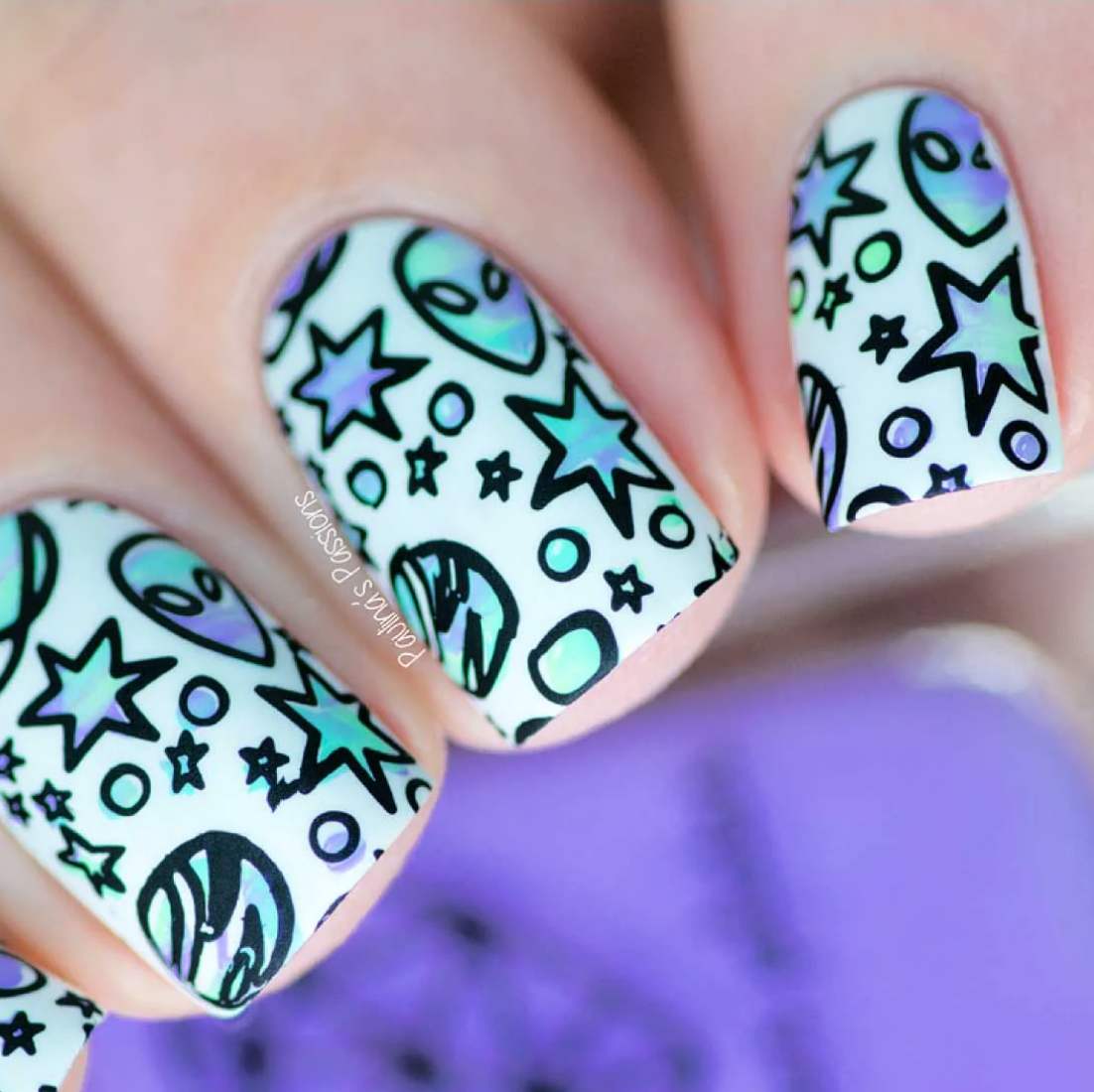 Out of This World - Uber Chic Stamping Plate