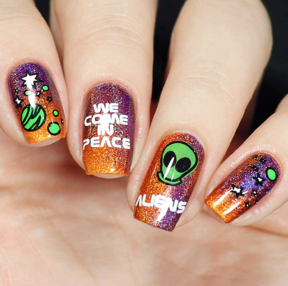Out of This World - Uber Chic Stamping Plate Secondary image