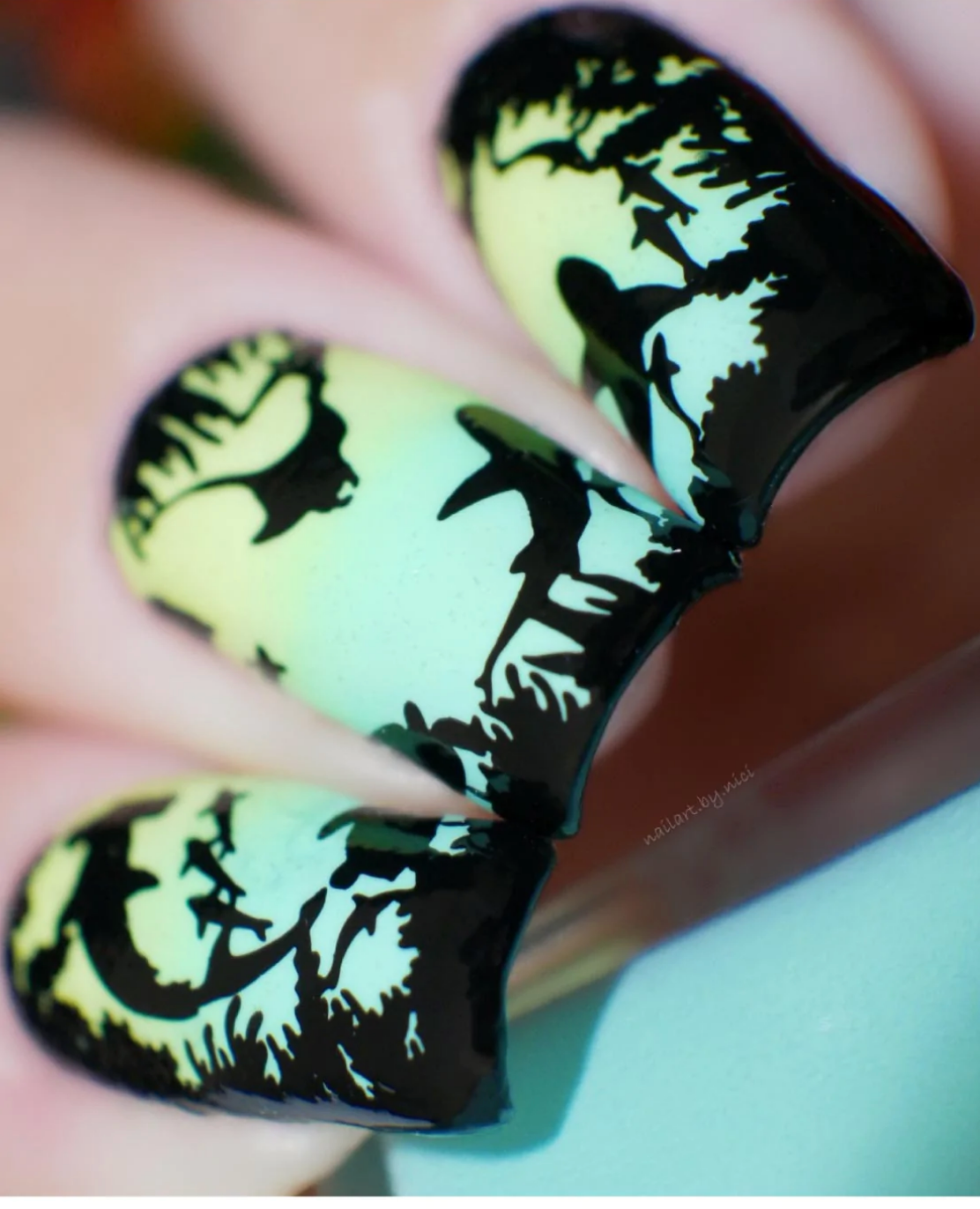 Seas The Day - Uber Chic Nail Stamping Plate