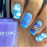 Seas The Day - Uber Chic Nail Stamping Plate
