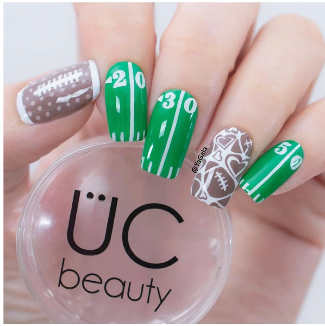 Football is Life - Uber Chic Mini Stamping Plate Secondary image