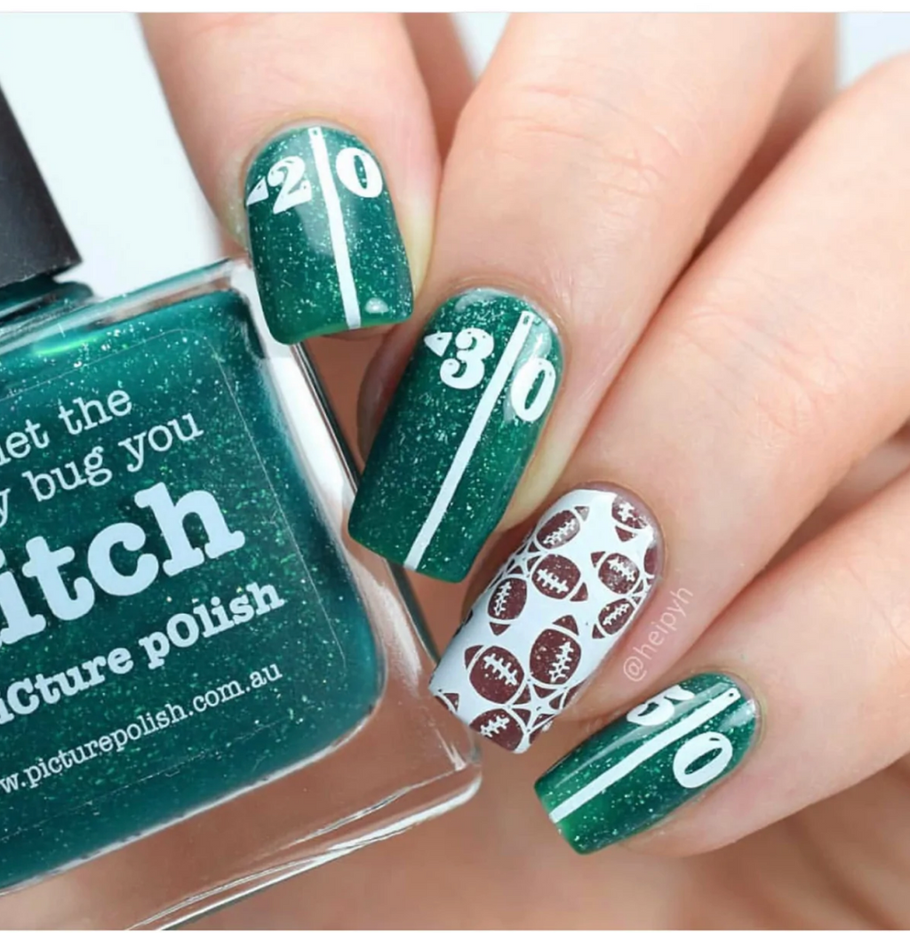 Football is Life - Uber Chic Mini Stamping Plate