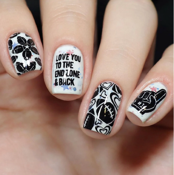 Football is Life - Uber Chic Mini Stamping Plate