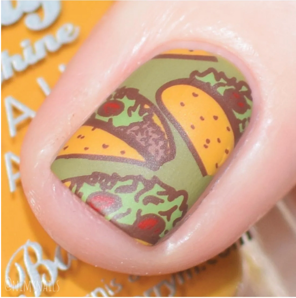 Let's Taco Bout It - Uber Chic Mini Stamping Plate