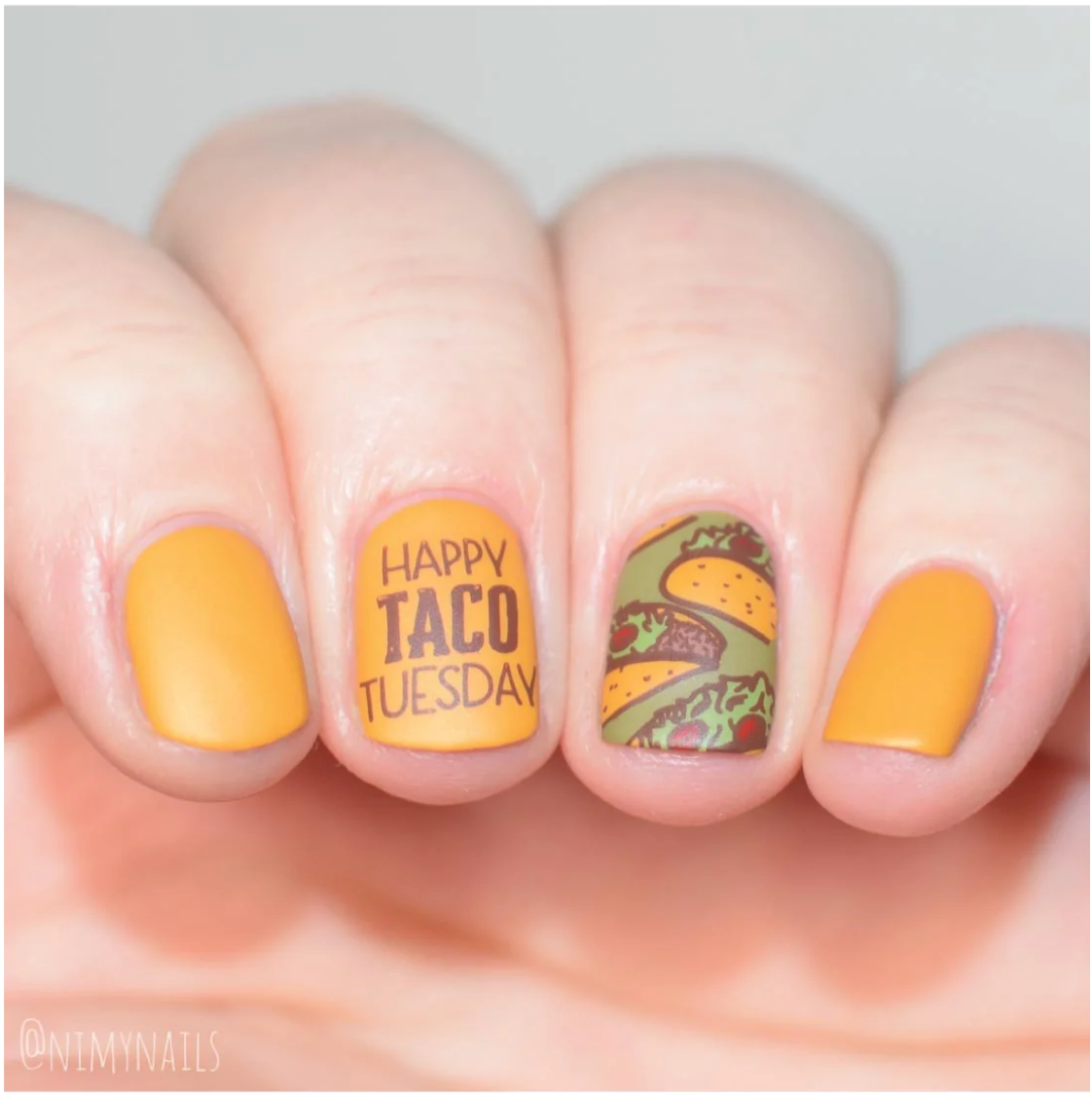 Let's Taco Bout It - Uber Chic Mini Stamping Plate