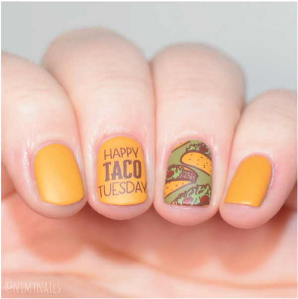Let's Taco Bout It - Uber Chic Mini Stamping Plate
