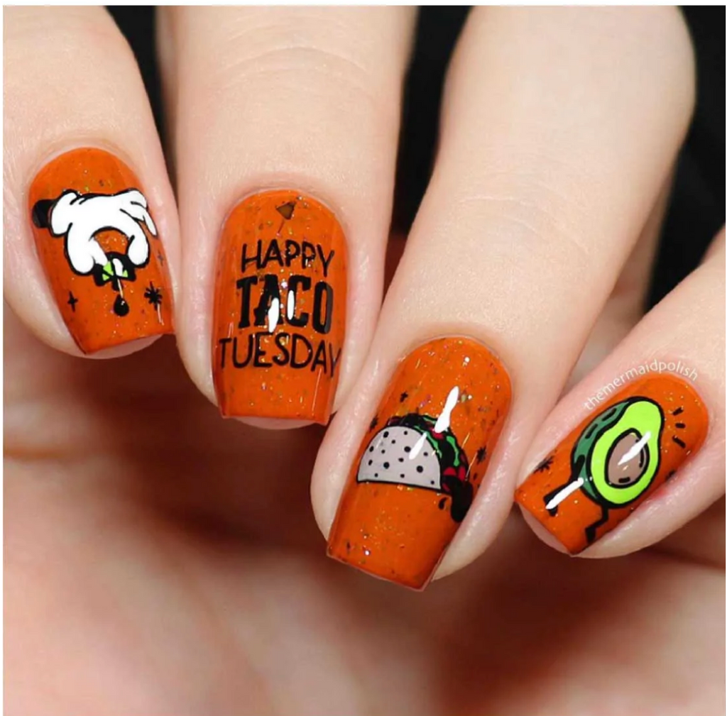 Let's Taco Bout It - Uber Chic Mini Stamping Plate