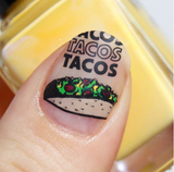 Let's Taco Bout It - Uber Chic Mini Stamping Plate