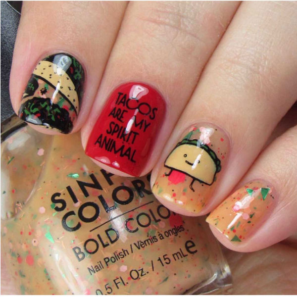 Let's Taco Bout It - Uber Chic Mini Stamping Plate
