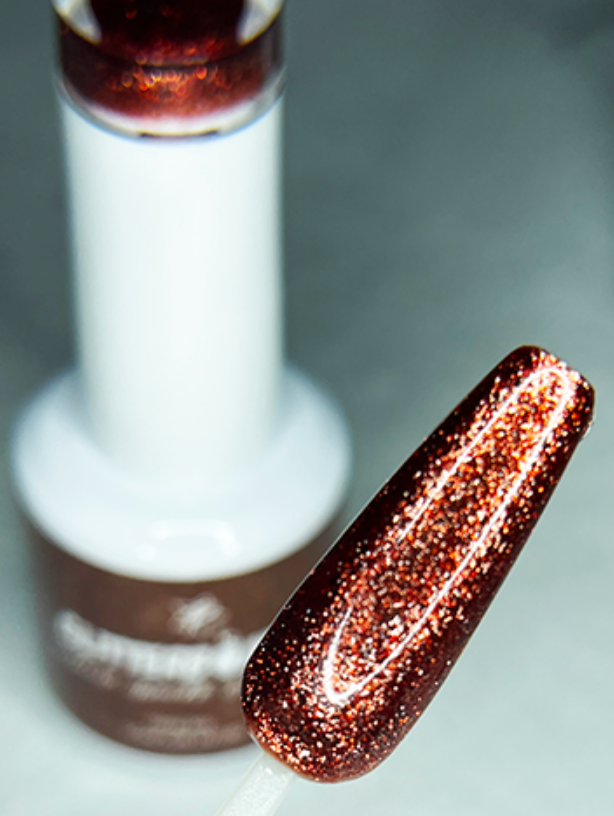 Glitter Bomb Gel Polish!  Cinnamon Cider Main image
