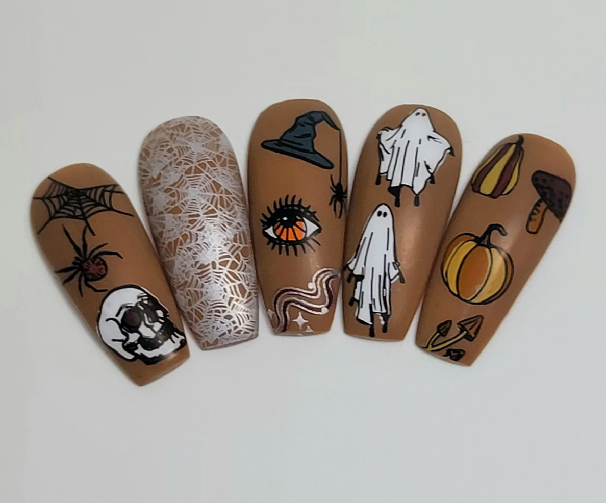 Boho Halloween (CjSH-74) -  CJS Stamping Plate Secondary image