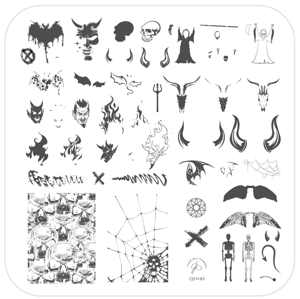 Lil Devil (CjSH-83) -  CJS Medium Stamping Plate