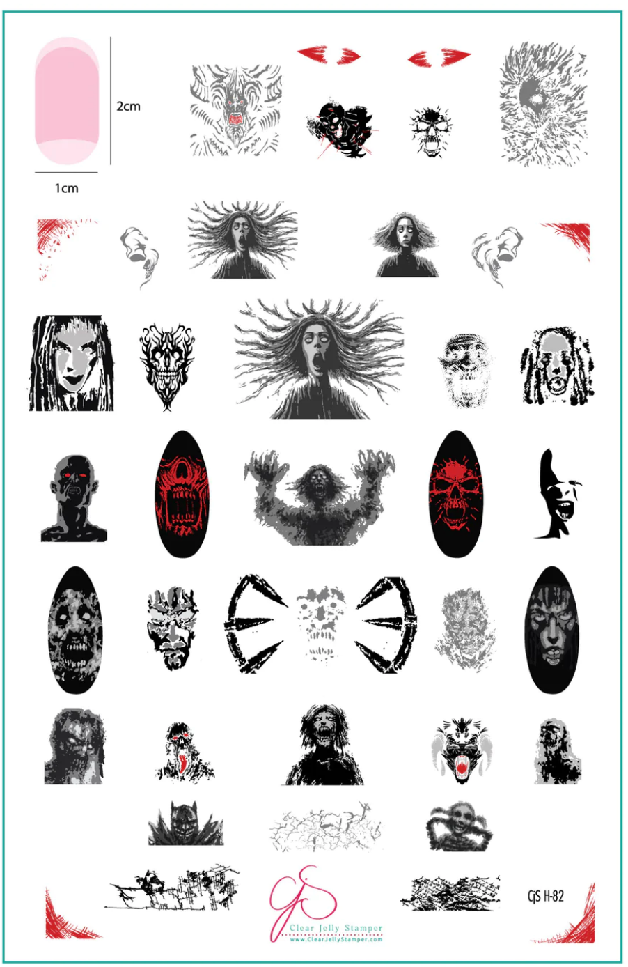 Nightmare (CjSH-82) -  CJS Stamping Plate Main image