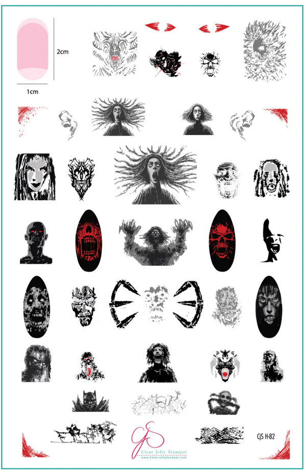 Nightmare (CjSH-82) -  CJS Stamping Plate