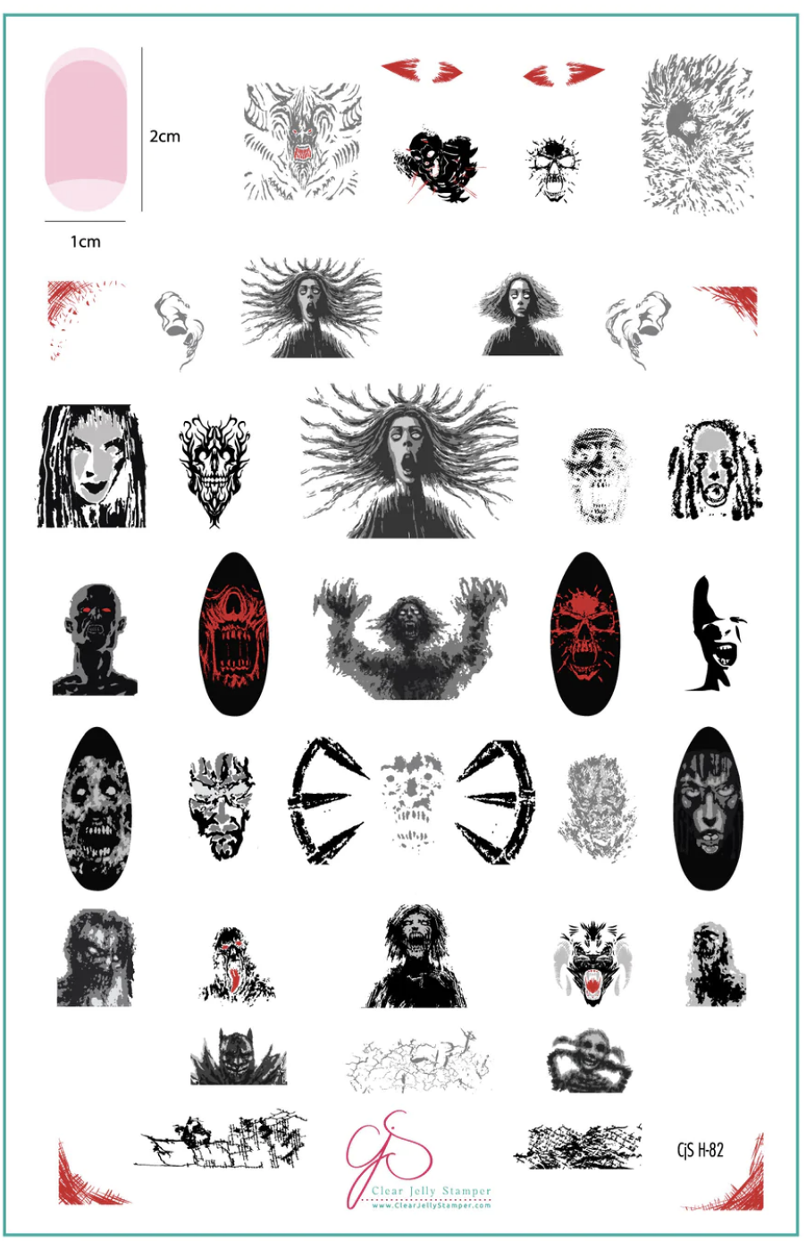 Nightmare (CjSH-82) -  CJS Stamping Plate