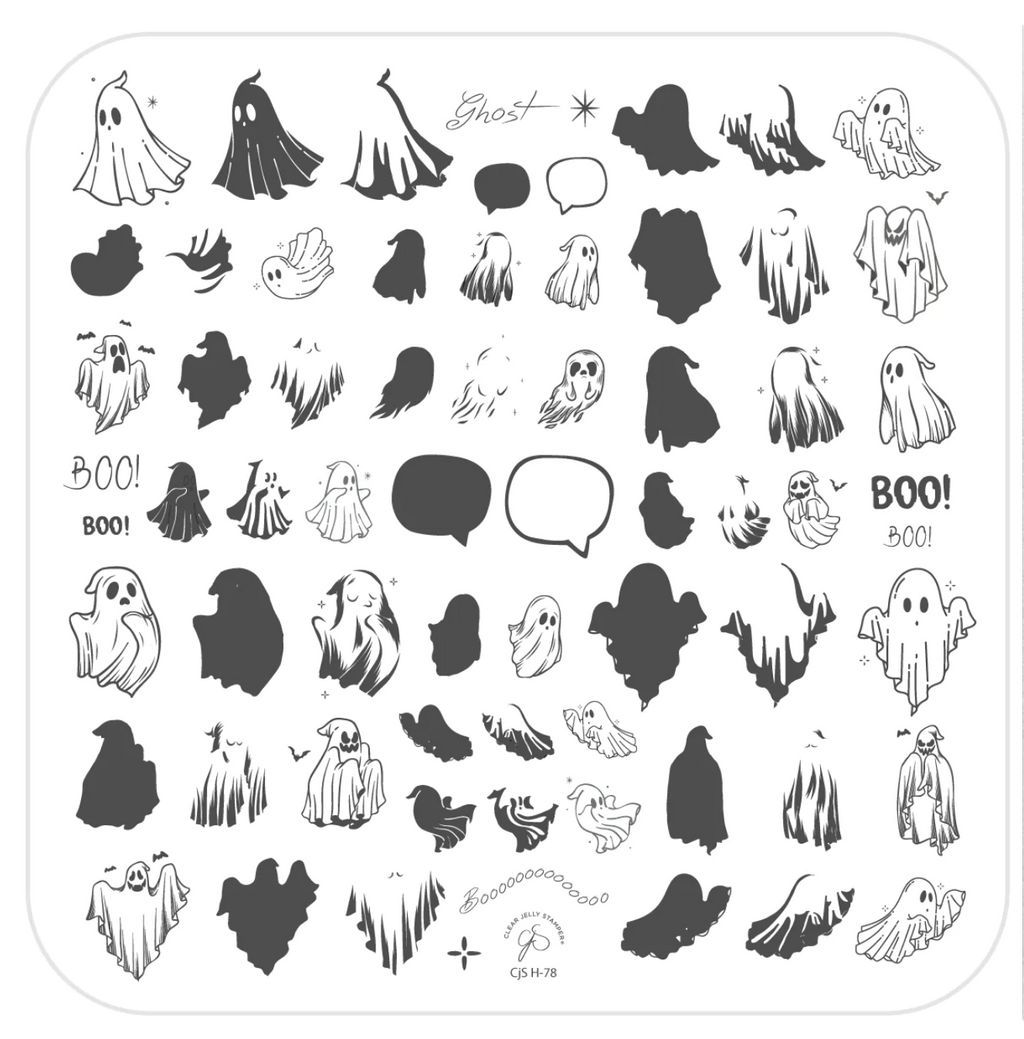 The Ghost (CjS-H-78) -  CJS Medium Stamping Plate