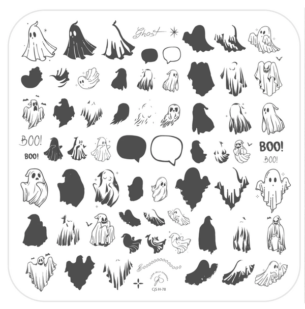 The Ghost (CjS-H-78) -  CJS Medium Stamping Plate