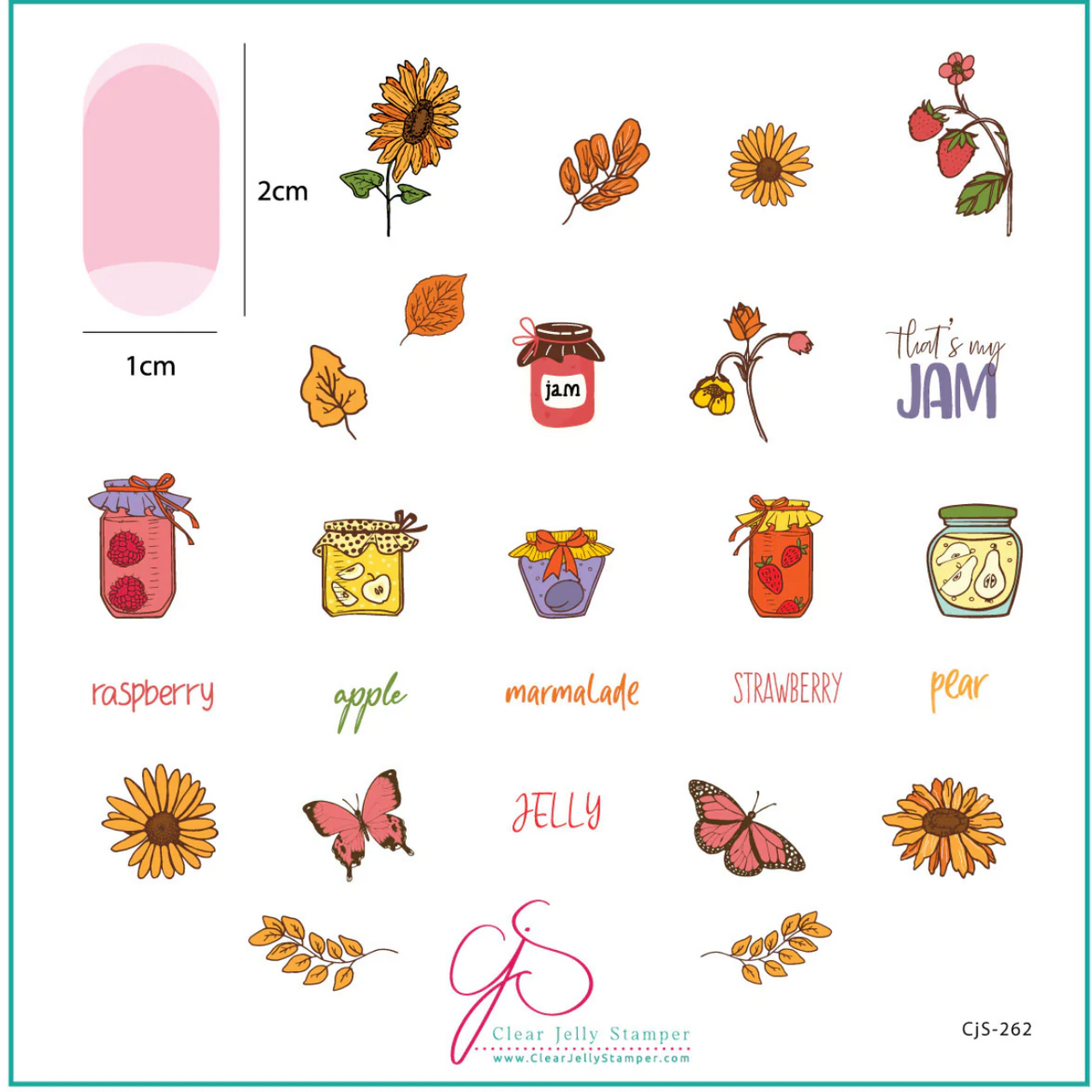 That's My Jam (CjS-262) -  CJS Medium Stamping Plate