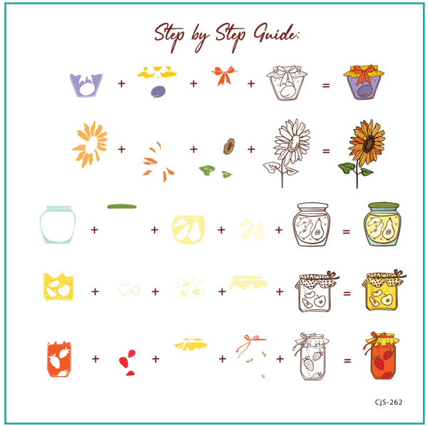 That's My Jam (CjS-262) -  CJS Medium Stamping Plate