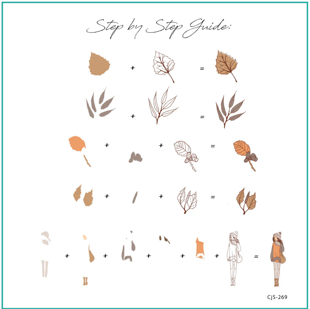 Whisper On Their Way (CjS-269) -  CJS Medium Stamping Plate