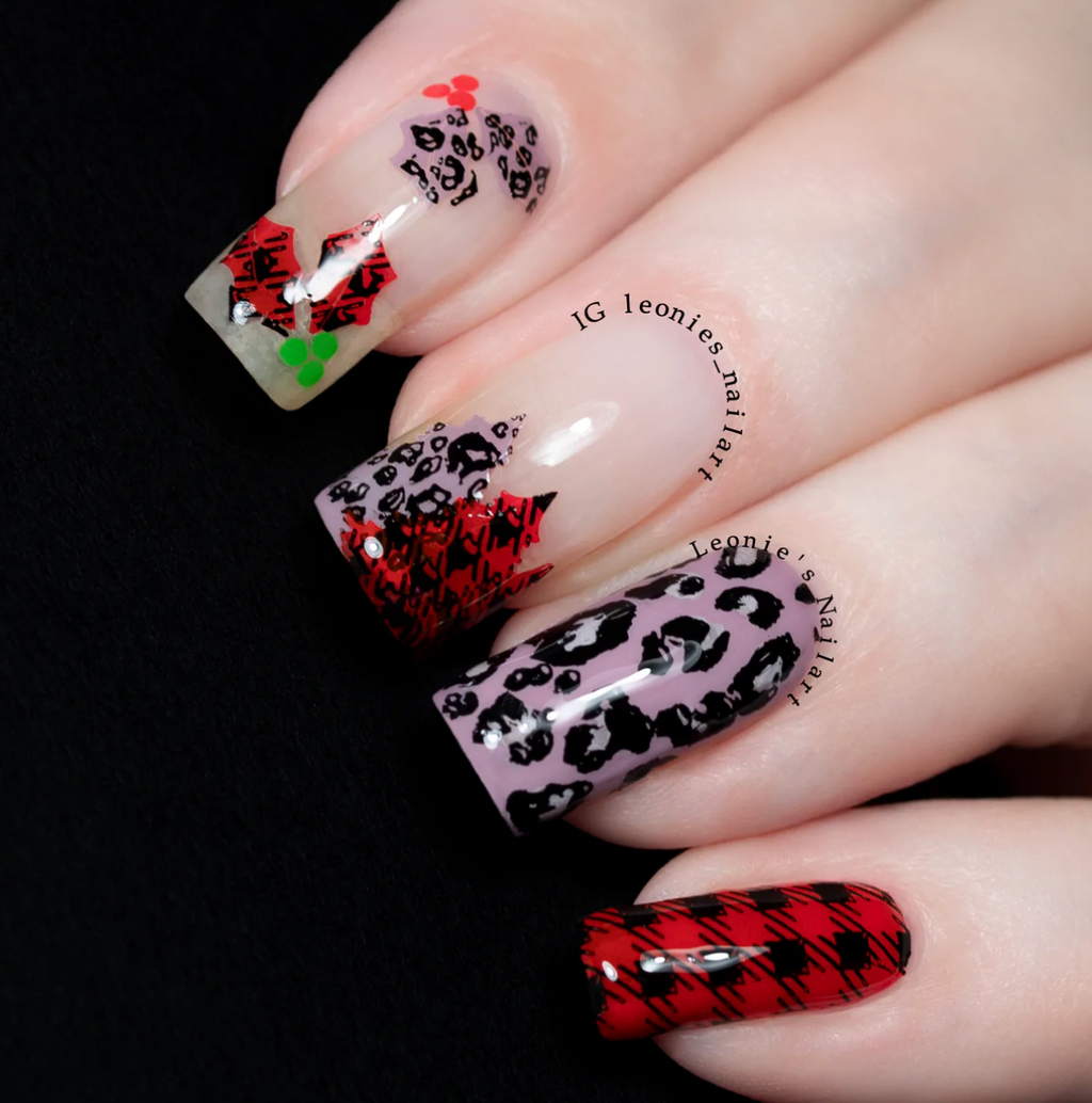 Patterned Holidays 2.0 (CjSC-74)  - Clear Jelly Stamping Plate